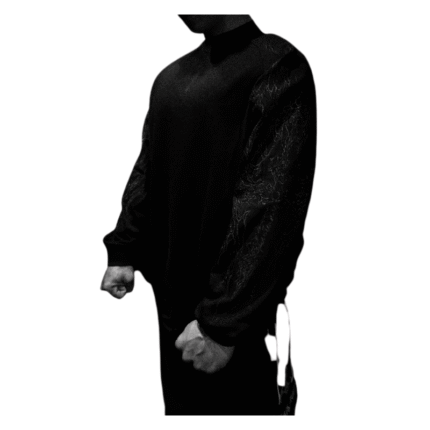 Archangel Oversized Premium Crewneck [DARKNESS] Side