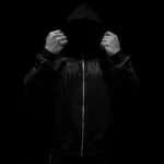 Breathedivinity Abyssal Wraith Oversized Zip up Hoodie DARKNESS 1