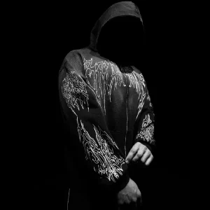 Breathedivinity Abyssal Wraith Oversized Zip up Hoodie SMOKE 10 300x300