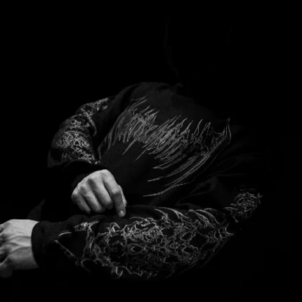 Breathedivinity Dragon Soul Oversized pullover hoodie MIDNIGHT 5