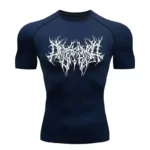 Breathedivinity Hellfire Oversized T Shirt VOID NAVY 2