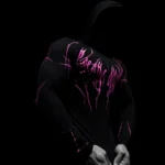 Breathedivinity Void Tech™ Hollow Knight Hoodie Compression BLOSSOM PINK 1