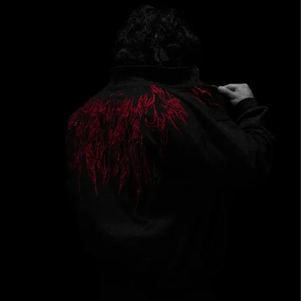 Breathedivinity Voidwalker Oversized Zip up Jacket NIGHTMARE 3