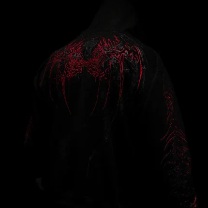 Dragon Soul Oversized Pullover Hoodie INFERNO