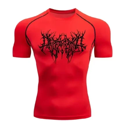 Hellfire Oversized T Shirt VOID RED 2