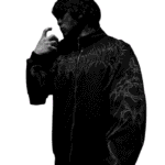 Void Walker Zip Up Jacket [BLACK] fornt view