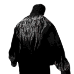 Voidwalker Oversized Zip up Jacket [VOID BLACK] fornt view