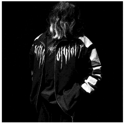 Voidwalker Zip up Jacket [WHITEBLACK back view