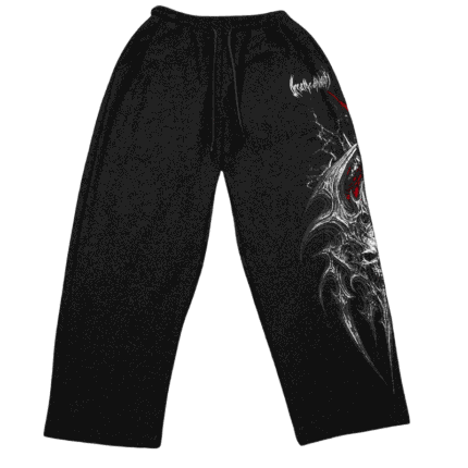 Bloodlust Banana Luxury Sweatpants [NIGHTMARE] fornt view