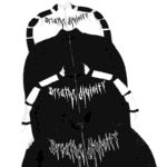 Breathe Divinity Voidwalker Zip up Jacket [WHITEBLACK] fornt view