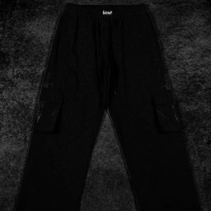 Breathedivinity Excalibur Uncuffed Cargo Sweatpants 4