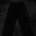 Breathedivinity Excalibur Uncuffed Cargo Sweatpants Black 3
