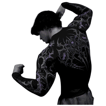 Breathedivinity Longsleeve Compression [HOLLOW PURPLE]