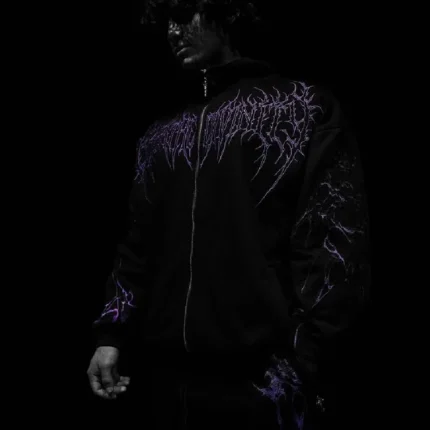 Breathedivinity Void Walker Zip Up Jacket WHITEBLACK 4 (1)
