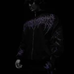 Breathedivinity Void Walker Zip Up Jacket WHITEBLACK 4