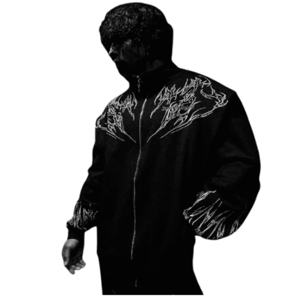 Breathedivinity Voidwalker Oversized Jacket fornt view
