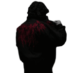 Breathedivinity Voidwalker Oversized Zip Jacket back view