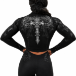 Womens Void Tech™ Boneveil Open Back Bodysuit [FROST]