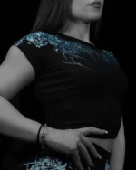 Women's Soul Thorn Cropped Baby Tee [FROST]