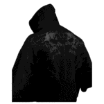 Eclipse Oversized Pullover Hoodie [DARKNESS] side view