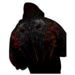 Eclipse Oversized Pullover Hoodie [SCORCH] back view