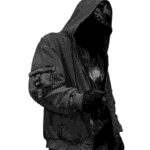 Metallic Tactical Oversized Cargo Zip-up Jacket [VINTAGE] fornt