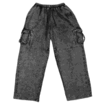 Metallic Tactical Uncuffed Cargos [VINTAGE] back view