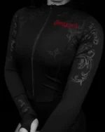Women's Void Tech™ Boneveil Zip up Longsleeve Compression [NIGHTMARE]
