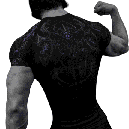 Void Tech™ Parasite Short Sleeve Compression [DUSK] Back