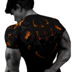 Void Tech™ Parasite Short Sleeve Compression [INFERNO] Back