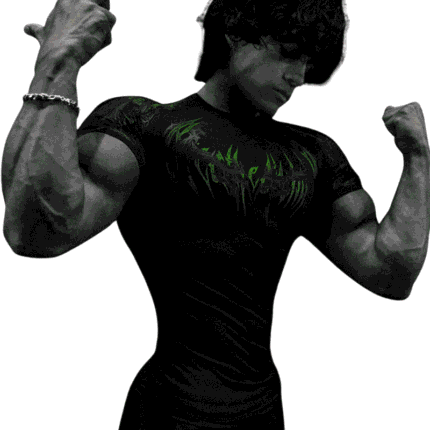 Void Tech™ Parasite Short Sleeve Compression [NEON GREEN]