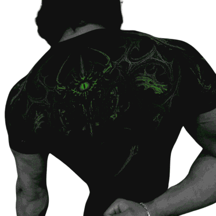 Void Tech™ Parasite Short Sleeve Compression [NEON GREEN] Back