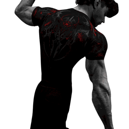 Void Tech™ Parasite Short Sleeve Compression [RAGE] Back