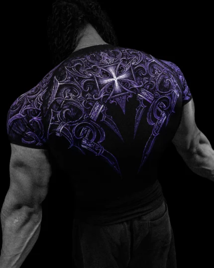 Armored Short Sleeve Compression [AMETHYST]