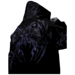 Berserker Oversized Zip up Hoodie [DUSK] back view
