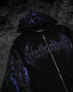 Berserker Oversized Zip up Hoodie [DUSK] f