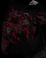 Berserker Oversized Zip up Hoodie [HELLFIRE]