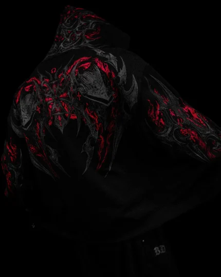 Berserker Oversized Zip up Hoodie [NIGHTMARE]