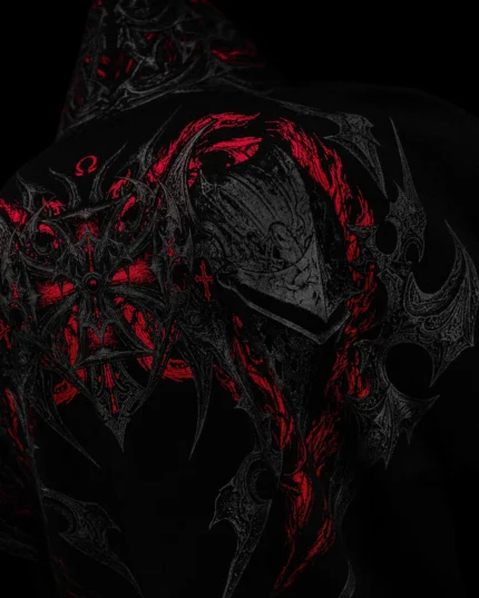 Berserker Oversized Zip up Hoodie [NIGHTMARE] d