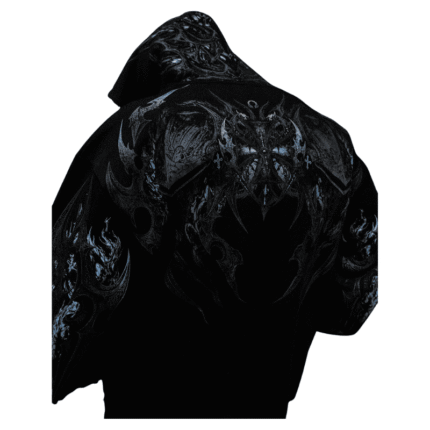 Berserker Oversized Zip up Hoodie [PULSE] back view