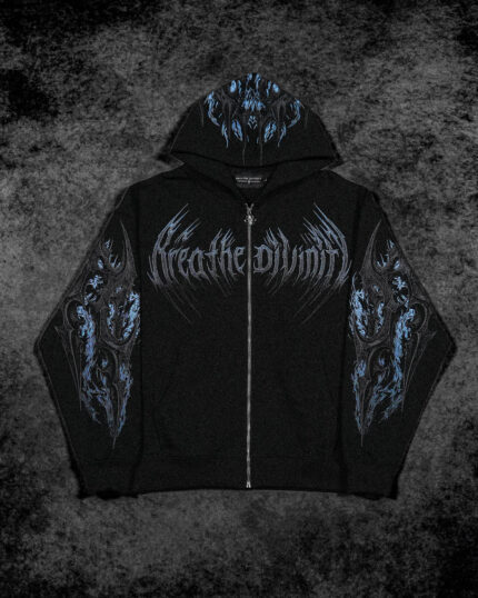 Berserker Oversized Zip up Hoodie [PULSE] sdf