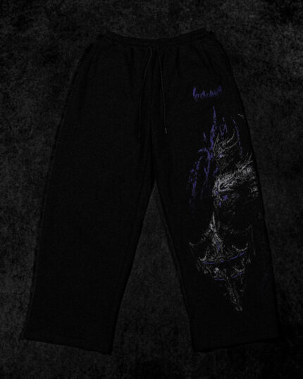 Fallen Knight Uncuffed Banana shape sweatpants [DUSK] f