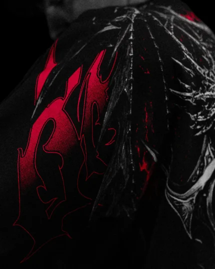 Shadow Monarch Oversized T shirt [NIGHTMARE] DF