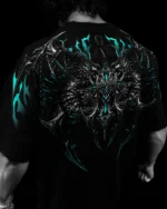 Shadow Monarch Oversized T shirt [PHANTOM] FGFDG