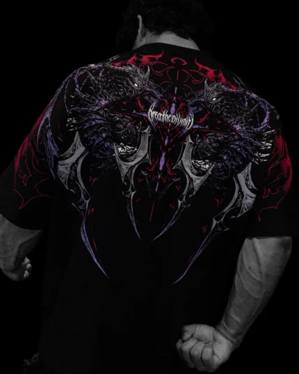 Shadow Monarch Oversized T shirt [PHANTOM] FS