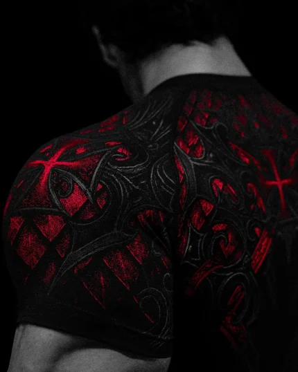 Void Tech™ Armored Short Sleeve Compression [NIGHTMARE] df