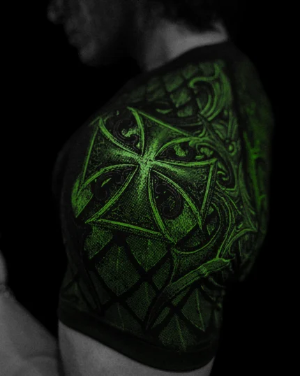 Void Tech™ Armored Short Sleeve Compression [POISON] f