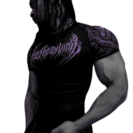Armored Short Sleeve Compression [AMETHYST]