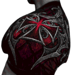 Breathe Divinity Armored Short Sleeve Compression [BLOOD METAL] Design