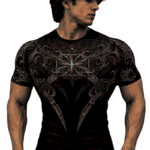 Void Tech™ Armored Short Sleeve Compression [VOID BLACK]